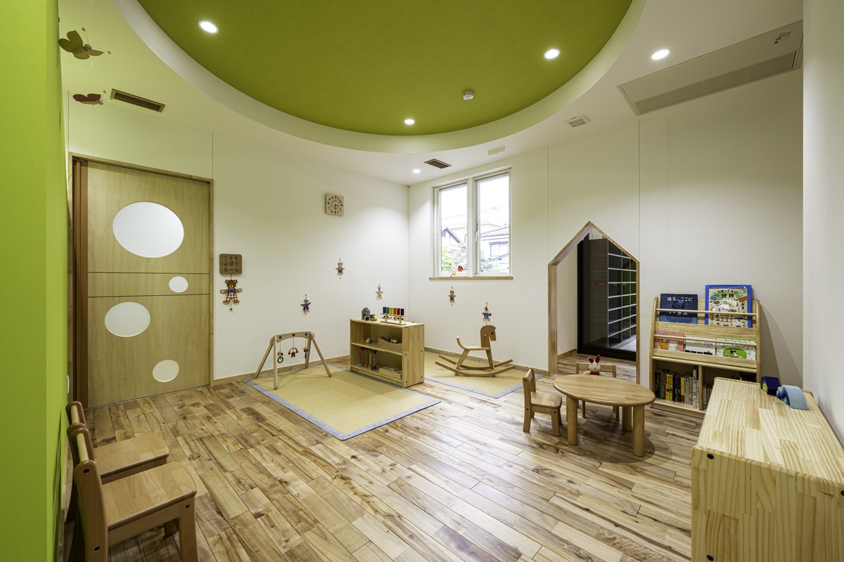 木のぬくもりのキッズスペース