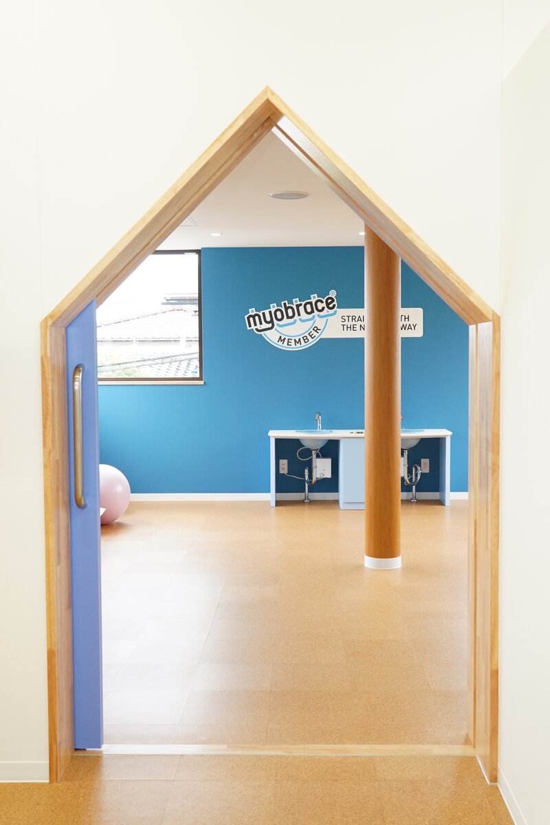 マイオブレース専用トレーニングルーム入口